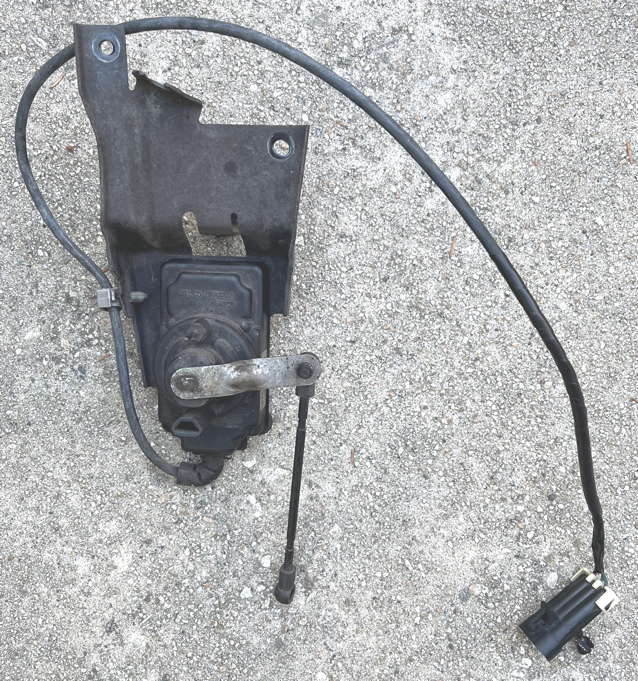 Complete sensor assembly removed from vehicle